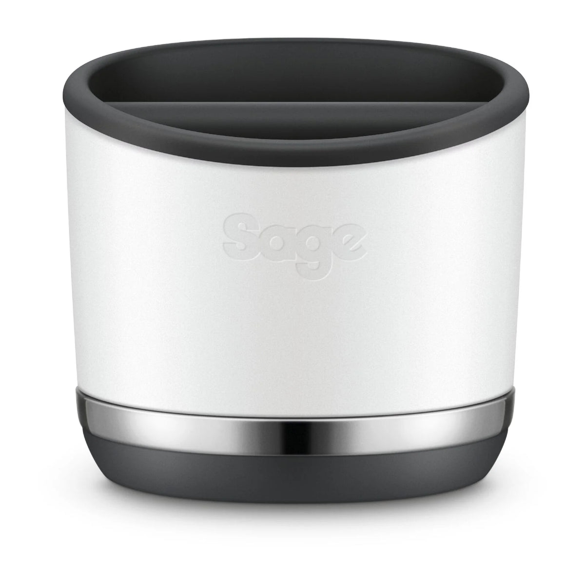 Sage the Knock Box SEA501SST0ZEU1 Knock Box – Holds 10 pucks, Stainless steel, Sea Salt (Sea Salt)