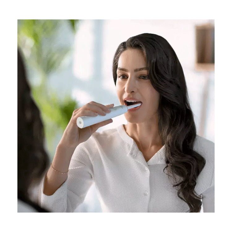 Philips Sonicare 1100 Series HX3641/02 Electric Toothbrush, in use