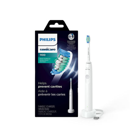 Philips Sonicare 1100 Series HX3641/02 Electric Toothbrush, in its packaging