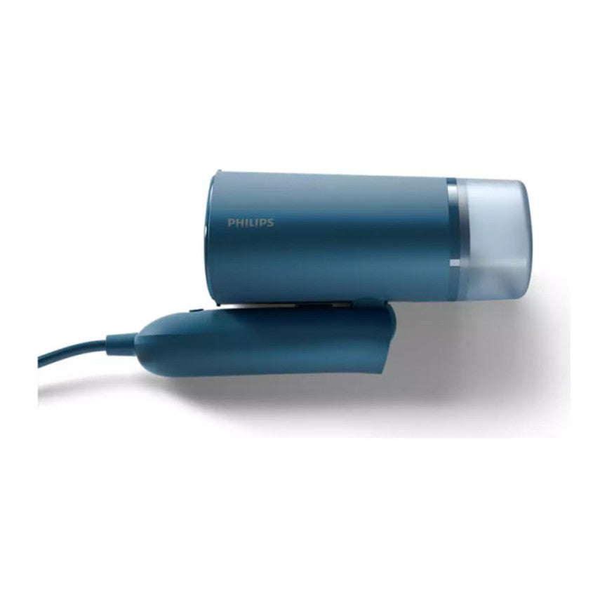 Philips 3000 Series STH3000/20 Garment Steamer in Blue, folded