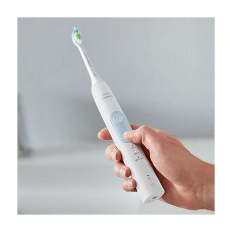 Philips Sonicare ProtectiveClean 5100 HX6859/29 Electric Toothbrush, held in the hand