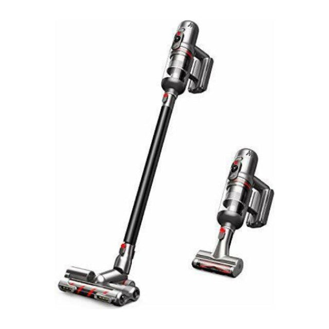 Puppyoo T12 Mate Cordless Vacuum Cleaner in Black, with its handheld unit
