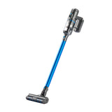 Puppyoo T12 Pure Cordless Vacuum Cleaner in Blue, angled view
