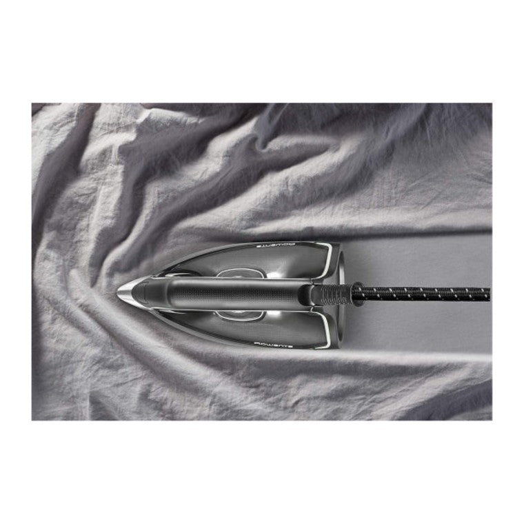 Rowenta Perfect Steam Pro DG8622 Steam Generator Iron, ironing a shirt