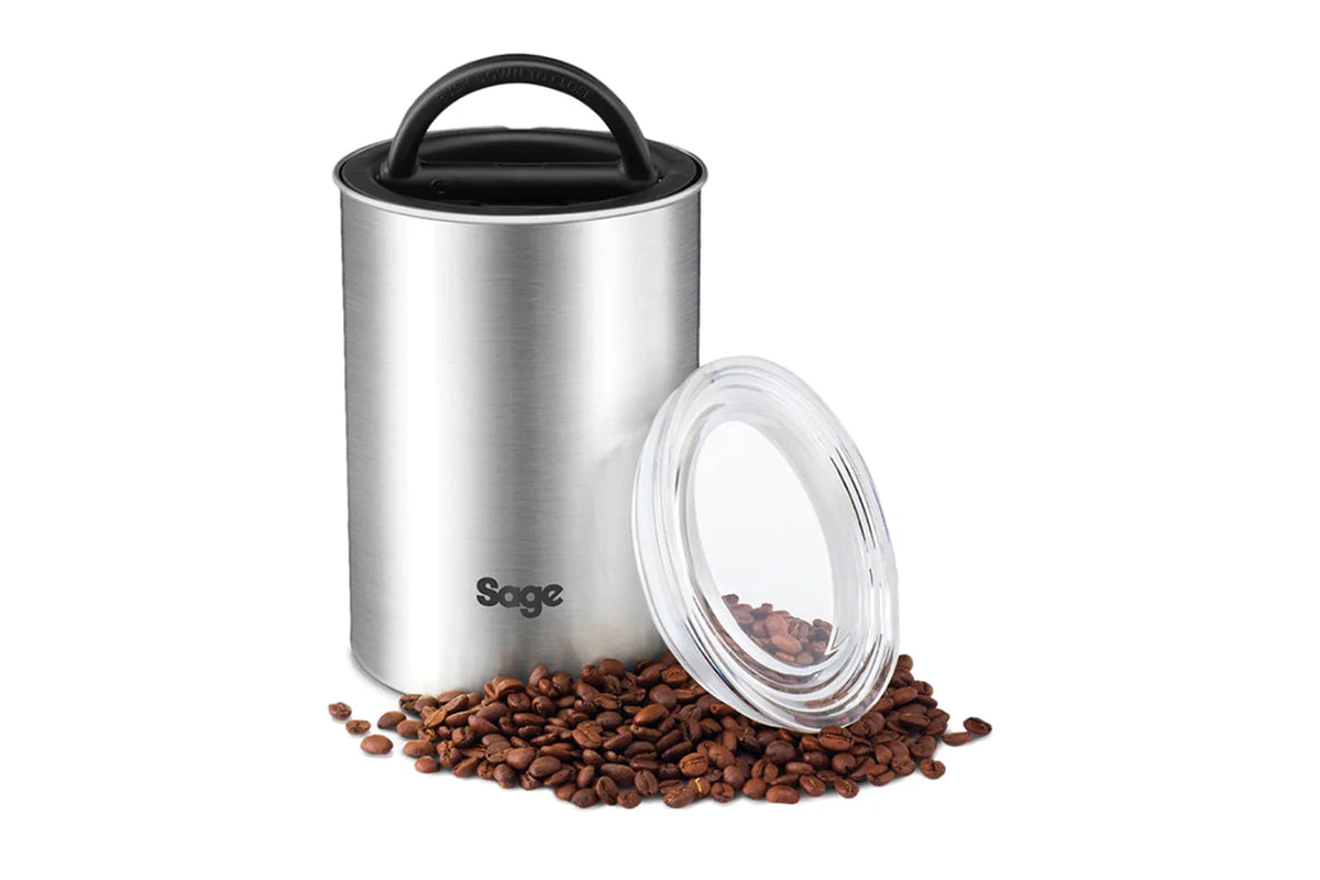 Sage the Bean Keeper SES030BSS0NEU1 Coffee Canister – 500g, Airscape Lid, Stainless Steel