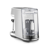 Sage Bambino Plus SES500BTR Espresso Machine in Stainless Steel, side view