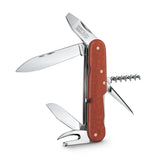 Victorinox Replica 1897 Limited Edition 0.1897.J22 Pocket Knife in Red, opened, other side