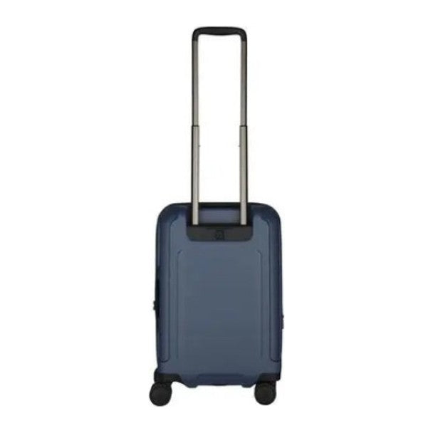 Victorinox Werks Traveler 6.0 609967 Carry-On Suitcase in Blue, back view, handle extended