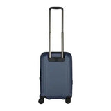 Victorinox Werks Traveler 6.0 609967 Carry-On Suitcase in Blue, back view, handle extended