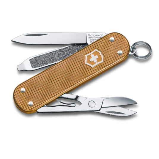Victorinox Swiss Army Knife Classic SD Alox - 58mm - Wet Sand