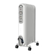 Ardes AR4R09S Oil Radiator in White, front view