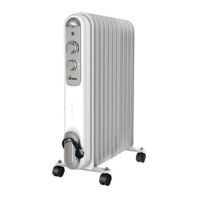 Ardes AR4R11S Oil Radiator in White, front view