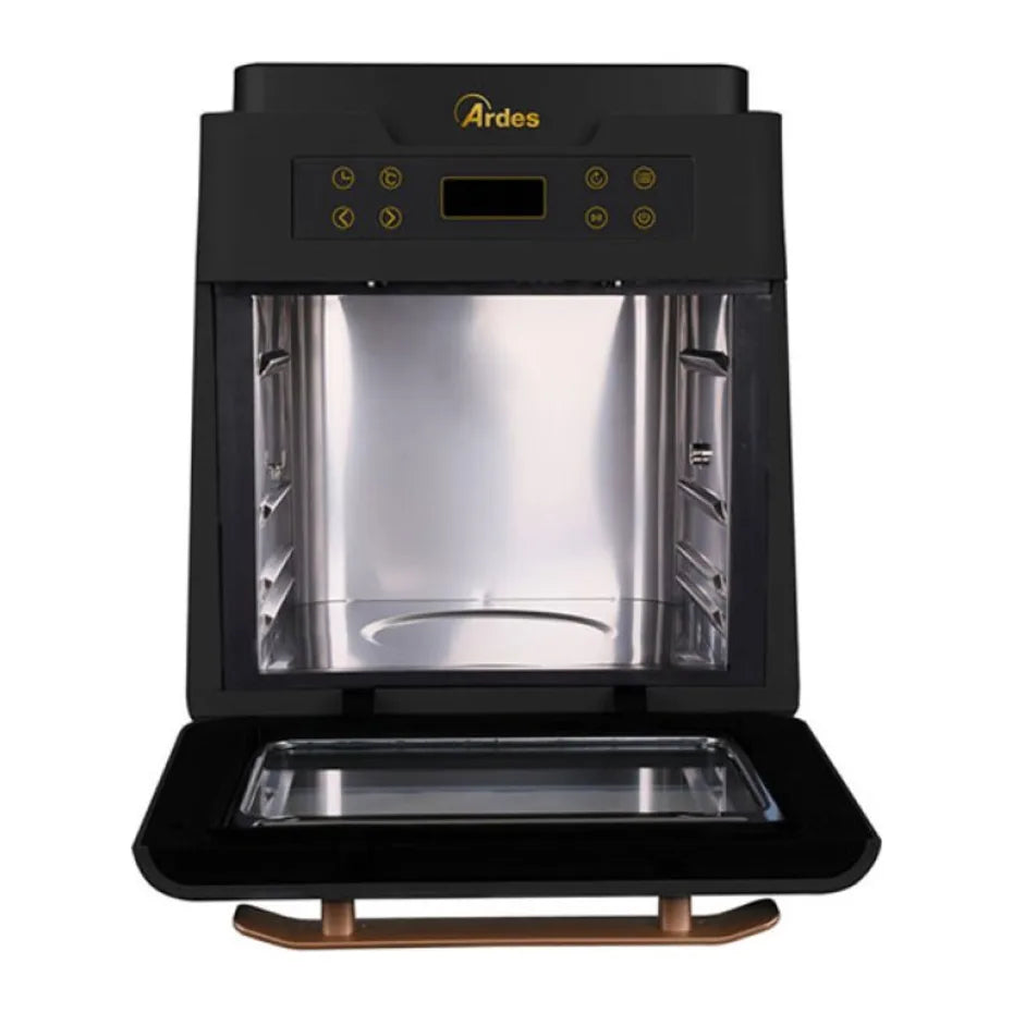 Ardes Eldorada XXL AR1K3000 Air Fryer Oven in Black, shown open