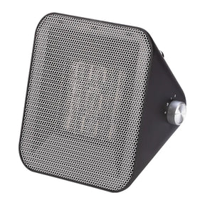 Ardes Iconiq AR4P21B Ceramic Fan Heater in Black, front view