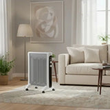 Ardes Sleek AR4MK01 Mica Panel Heater in White, in a room setting
