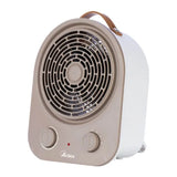 Ardes Syntho AR4F17 Fan Heater in Beige/White, angled view