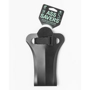 Ass Savers Fendor Bendor 4 Regular black folding mudguard for road bicycles with velcro strap attachment.