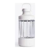 Beast Mighty B85MH Personal Blender in Cloud White, tall vessel with drinking lid and carry handle