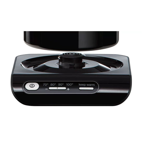 Bosch Styline TWK8613P Electric Kettle in Black, close-up of the control base