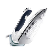 Braun CareStyle 5 IS5245BL steam generator iron in blue with ergonomic handle and large 2L water tank.