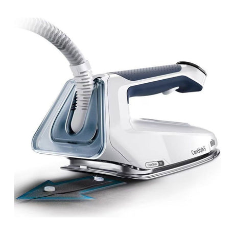 Braun CareStyle 5 IS5245BL Steam Generator Iron in Blue, side view
