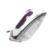 Braun CareStyle 7 IS7266VI steam generator iron in Violet with a large 2L water tank and ergonomic handle.