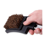 Broil King 64038, hand gripping the brush head, showing the bristles