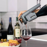 Coravin Timeless 10016 Wine Preservation System in Black, in use