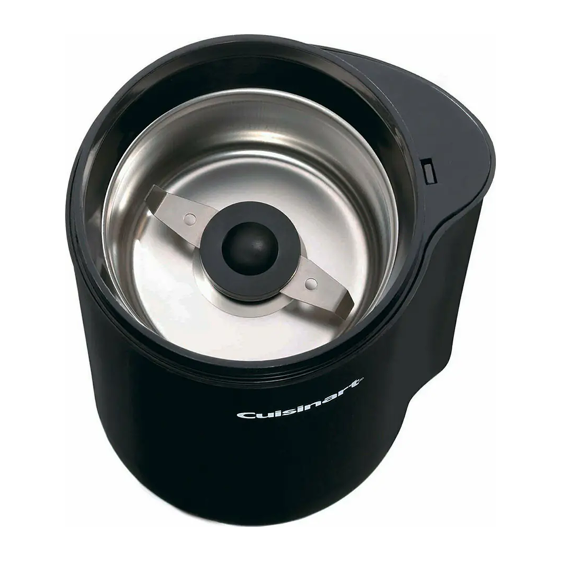 Cuisinart Coffee Bar DCG-20BKN Coffee Grinder in Black, close-up of the blade from above