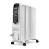 De'Longhi TRD51025DL, three-quarter view with control panel and cable storage