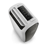 De'Longhi DNS65, top view of the control panel and air outlet