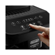 De’Longhi Magnifica Evo ECAM290.51.B bean-to-cup espresso machine in black with LatteCrema milk frother