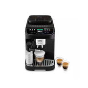 De’Longhi Magnifica Evo Next ECAM310.60.B bean-to-cup coffee machine in black with TFT display and LatteCrema milk carafe