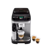 De’Longhi Magnifica Evo Next ECAM310.80.SB bean-to-cup machine with TFT display and LatteCrema Hot milk carafe