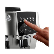 De’Longhi Magnifica Start ECAM220.30.SB automatic bean-to-cup coffee machine with silver body and steam wand