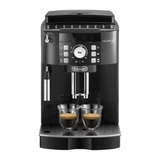 De'Longhi Magnifica S ECAM12.123.B Bean-to-Cup Coffee Machine in Black, front view