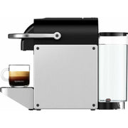 De'Longhi Nespresso Pixie – Metallic Silver Compact Capsule Coffee Machine (EN127.S)