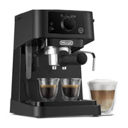 De'Longhi Stilosa Manual Espresso Maker EC235.BK – Compact Coffee Machine with Milk Frother