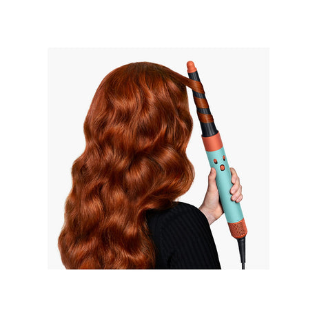 Dyson Airwrap i.d. HS08 Multi-Styler in Ceramic Patina/Topaz, styling long hair