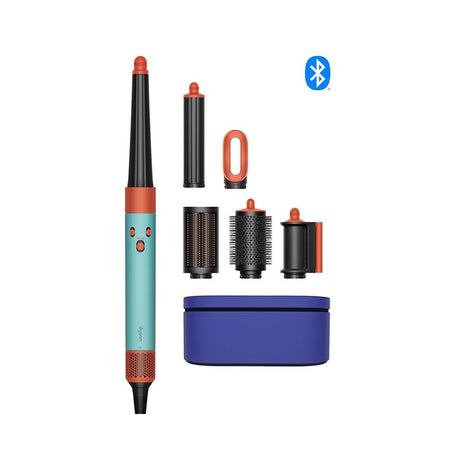Dyson Airwrap i.d. HS08 Multi-Styler in Ceramic Patina/Topaz, with its attachments and case