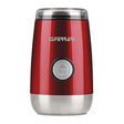 G3Ferrari Cafexpress G2007600 Coffee Grinder in Red, front view