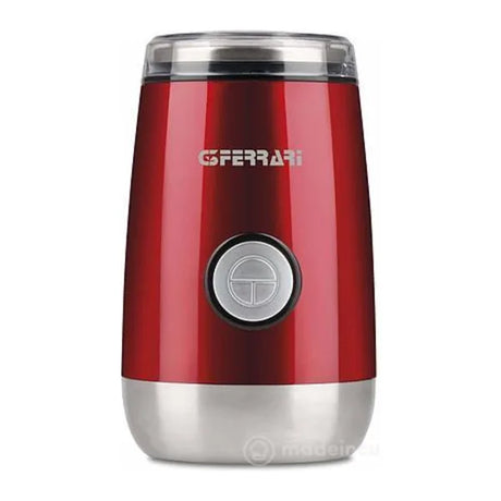 G3Ferrari Cafexpress G2007600 Coffee Grinder in Red, front view