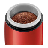G3Ferrari Cafexpress G2007600 Coffee Grinder in Red, in use