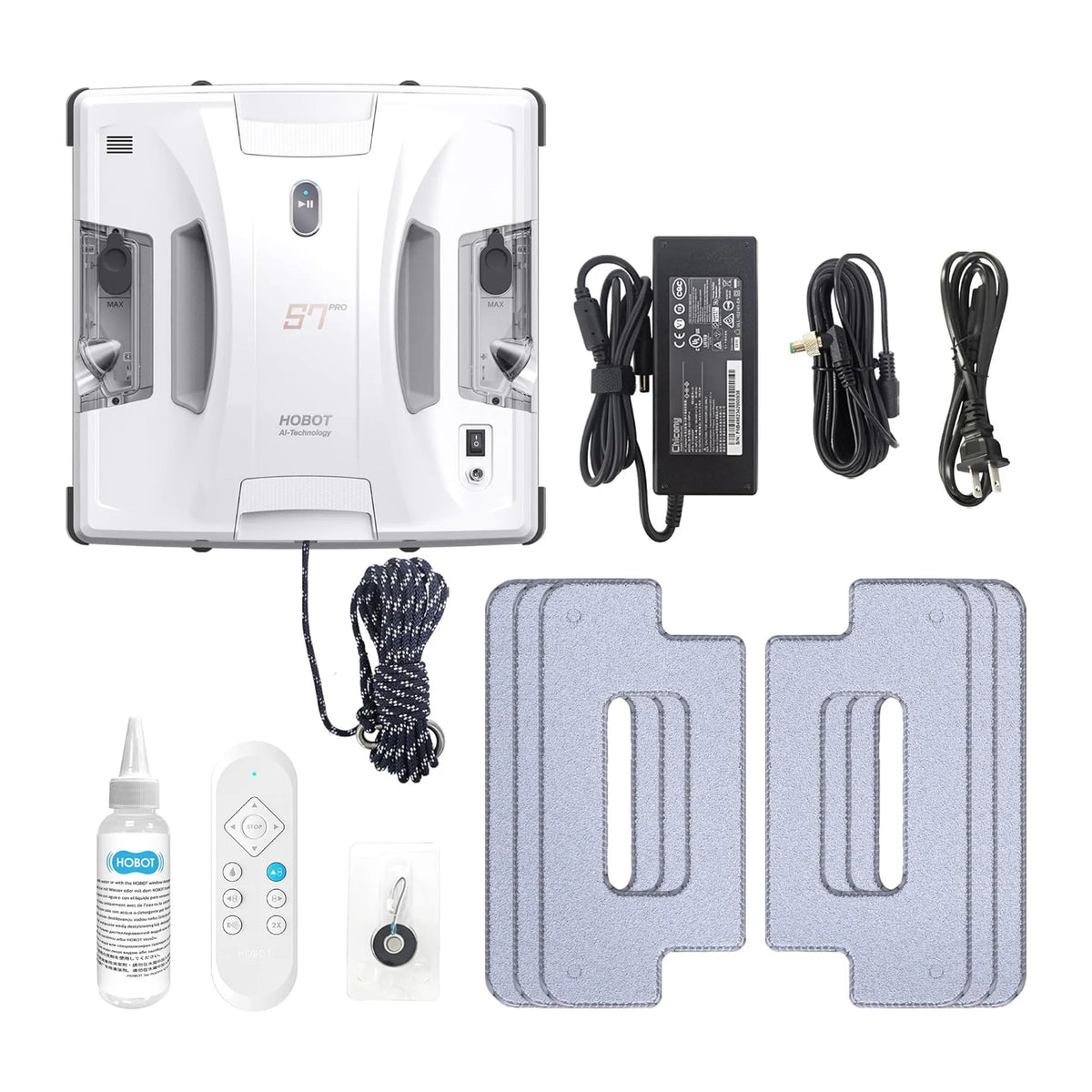 Hobot S7 HOBOT-S7-PRO Window Cleaning Robot, contents of the box