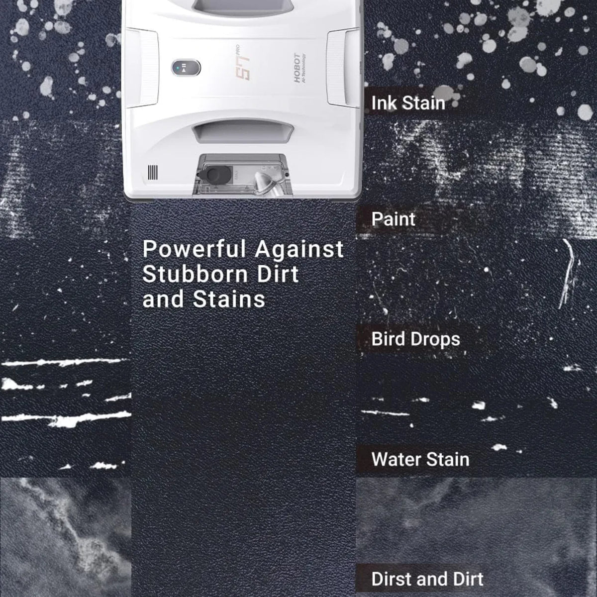 Hobot S7 HOBOT-S7-PRO Window Cleaning Robot, in use