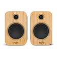 House of Marley Get Together Duo EM-JA019-SB Bluetooth Speaker, pair of speakers, front view