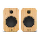 House of Marley Get Together Duo EM-JA019-SB Bluetooth Speaker, pair of speakers, front view