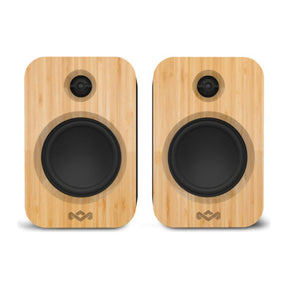 House of Marley Get Together Duo EM-JA019-SB Bluetooth Speaker, pair of speakers, front view