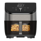 Broil King 140310301, front view with chips visible through the window