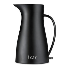 Izzy Aria 224241 Electric Kettle in Black, front view